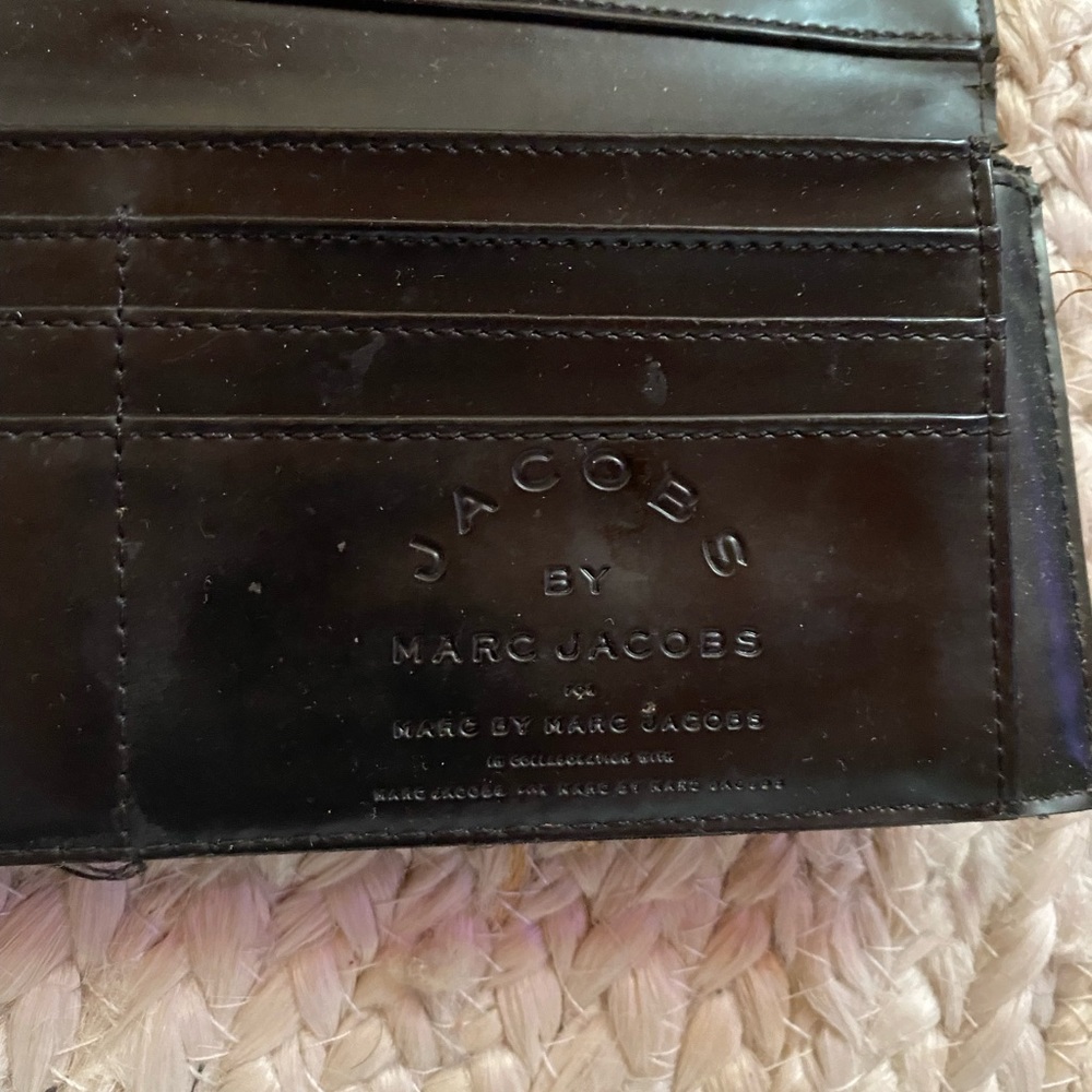 Marc By Marc Jacobs Metallic Python Print Trifold… - image 3